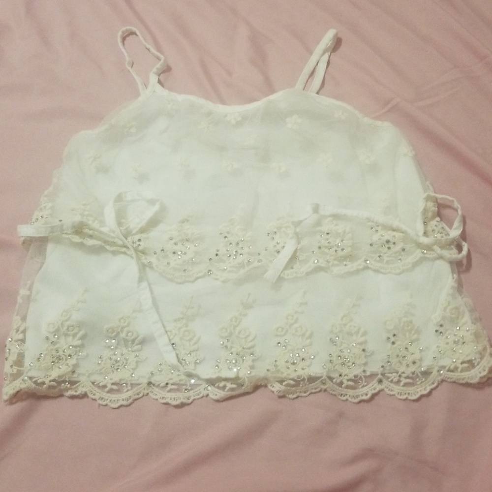 justice lace top